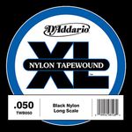 D'Addario TWB050 Nylon Tape Wound Bass Guitar Single String.050