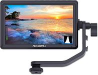 FEELWORLD FW568 6" Camera Field Video Monitor 4K HDMI Full HD 1920x1080 LCD 16:9 IPS Screen with Swivel Arm for DSLR Rig Sony Canon Nikon Olympus Pentax Panasonic