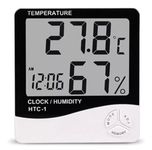 Gadget Deals- room temperature meter digital | indoor thermometer for room |HTC-1 Humidity meter | room temperature meter for home | thermometer for room | indoor thermometer | room temperature meter