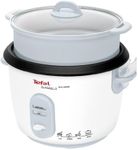 Tefal RK1011 Rice Cooker with Steamer Insert, White