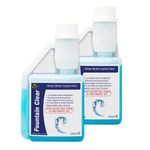 Hydra Fountain Clear Water Feature Cleaning, 2x250ml Treats 15,000L Highest Dilution Rates, Fountain Cleaner Treatment Keeps Water Crystal Clear from Algae, Green Water, Biofilm Build-up