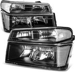 Auto Dynasty 4Pcs Headlights Assemb