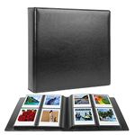 192 Pockets Photo Album for Fujifilm Instax Wide 300, Polaroid OneStep/Polaroid POP/Polaroid Originals 600/Polaroid SX70 Camera 3.5x4.5 Inch Photo,i-Type Film Album (black)