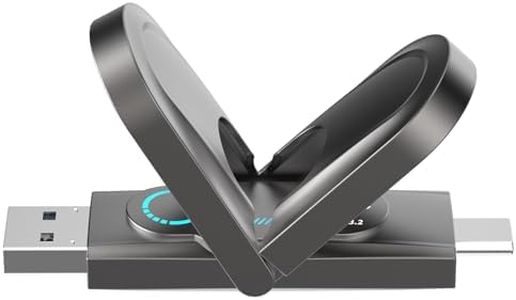 Netac US9 - Memoria USB de 512 GB de hasta 1000 MB/s, USB SSD portátil, Doble Tipo C y Puertos USB 3.2, Unidades externas de Estado sólido para teléfonos Android Tipo C, portátiles, tabletas y más