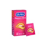 Durex - Pleasure Ultra Condoms - 10 Ultra Beaded Condoms