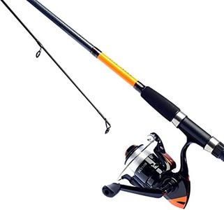 DAIWA Sensor Fishing Combo - 8ft Rod & Sensor 2500 Reel - Loaded with Mono - SES802MHS/2500, Black