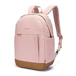 Pacsafe Go 15l Anti Theft Backpack, Sunset Pink, 15 Litre, Pacsafe Go 15l Anti Theft Backpack