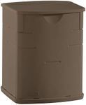 Rubbermaid Deck Storage Box, Mocha, 2.6 Cubic Feet (1828823)