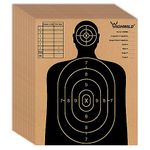 Highwild 13" X 16" Cardboard Targets for Shooting, Torso Paper Targets - ISPC/USPSA/IDPA (Pack of 50)