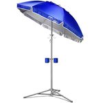 Wondershade Portable Sun Shade Umbrella, Lightweight Adjustable Instant Sun Protection - Blue