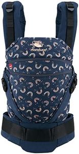 manduca XT Baby Carrier - Porte Bebe - Siège ajustable, s'étend du nouveau-né au tout-petit - Porte bébé avec 3 options de portage-Rainbow Night