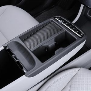 Amzcar Gear Shift Panel Cover Trim Compatible with Hyundai Tucson 2025 Accessories (Wood Grain)