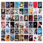 CodersParadise Pack of 54 Sneakerhead Aesthetic Wall Collage Kit Posters - 4 x 6 Inches Posters for Wall Decoration - Wall Art For Bedroom, Office, Living room, Dorm room - Glue Dots Included