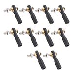 uxcell 10 PCS M2 2.0xL19mm Lever Steering Linkage Tie Rod End Ball Head End for RC Car Helicopter