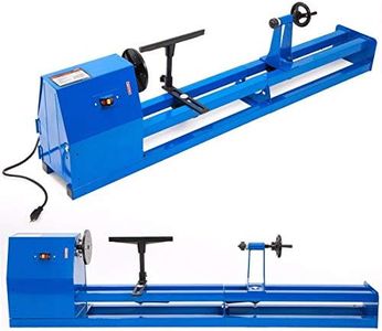 Stark USA 14" x 40" Wood Turning Lathe Electric 4-Speed 1/2HP Machine Power Tools Benchtop Power Turning Wood Lathe