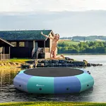 Goplus Inflatable Water Trampoline,