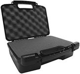 Portable Travel Projector Carry Hard Case w/ Dense Foam - Fits RIF6 CUBE , UO Smart Beam Laser , Syhonic S8 , Amaz-Play Mobile Pico Projector and Small Accessories