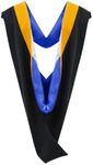 CLERKMANS Unisex Graduation Hood for Bachelors & Masters Degree -University Academic Hood