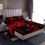 Feelyou Dragon Bedding Sets Kids Bo