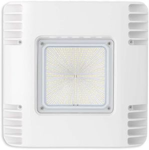 150W LED Canopy Ceiling Light - Ultra Efficient Recessed Surface Mount Gas Station Light - High Bay Carport or Parking Garage Lamp 19500lm 5700k UL DLC Approved (150w 5700K-100-277V)
