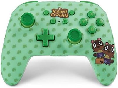 PowerA Enhanced Wireless Controller for Nintendo Switch - Animal Crossing: Timmy & Tommy Nook - Nintendo Switch