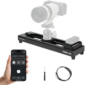 Accsoon Toprig 16inch/40cm Camera Slider Motorized, Button&APP Control, Video Mode/Time-Lapse/Loop Mode/120° Panoramic for Video Shooting Photography Video Slider, Compatible with Gopro DSLR Camera