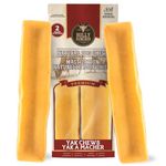 Bully Bunches Mega Authentic Yak Cheese Himalayan Chews for Giant Dogs & Super Aggressive Chewers - All Natural Dog Treat Dental Chews, Made with Real Yak Milk - Lactose & Rawhide Free (2 PK)