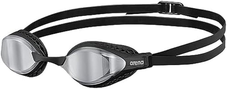 Arena Air Speed Mirror Outdoor Swimming Goggle, 100/ Silver/Black