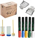 benefitbee Queen Bee Marking Kit Queen Bee Markers 5 Queen Marker Pens 2 Queen bee Marking Bottles 2 Queen Cages for Beekeeping Supplies