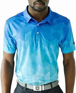 YATTA GOLF Standout Performance Golf Polo Shirts – Men’s, Baby Fade, 4X-Large