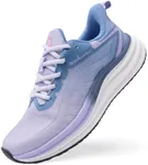 Women's Orthopedic Soft Running Shoes: Plantar Fasciitis Arch Support Heel Spur Pain Relief Orthotic Bunions Recovery Trail Sneaker, Leisure Sport Classic Working Slip On Walking Shoes Purple Size 6.5