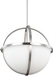 Sea Gull Lighting 6624603-962 Alturas Three Light Pendant Brushed Nickel