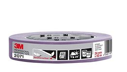 3M Professional Masking Tape 2071, Sensitive Surfaces, Purple, 24 mm x 50 m, 1 Roll/Pack