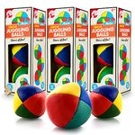 SOL 9pk Juggling Balls for Beginners | Professional Juggling Balls for Adults & Kids | Juggling Balls for Children | Circus Toys | Juggling Balls Kids | Juggling Balls Professional Sticker