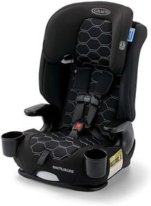 Graco Nautilus 2.0 LX 3-in-1 Forward Facing Car Seat, High Back Booster, Backless Booster Car Seat Featuring InRight & Latch, Hex