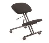 Dynamic OP000070 Kneeling Stool Task Operator Fabric Chair - Black