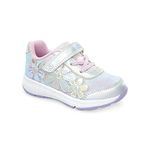 Stride Rite Baby Girl's Lighted Glimmer (Toddler), Iridescent, 7.5 Wide Toddler