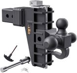GWTAUTO Adjustable Trailer Hitch wi