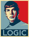 Tallenge -Star Trek - Mister Spock -Logic - Hollywood Movie Poster Collection - Large Poster(Paper,18 x 24 inches) - MultiColour