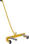 Telakeni Heavy-Duty Adjustable Tire Wheel Dolly for Workshop, Garage, Yellow