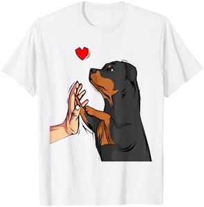 Rottweiler ama i cani da padrona delle signore Maglietta