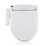 CLEANTOUCH CT-2100 Electronic Bidet Toilet Seat, Warm Water, Heated Seat, Service in Canada, Made in Korea, Air Dryer, Stainless Steel Self Cleaning Nozzle, LED Nightlight