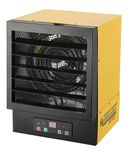 Dura Heat EWH5510 Electric Forced Air Heater with Remote Control 17,060 Btu, Yellow, Large