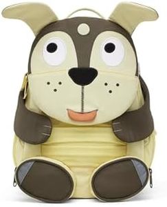 Affenzahn ami, Grands Sacs à Dos de Maternelle Mixte Enfant, Tonie Chien-Marron, 20 x 31 x 12 cm