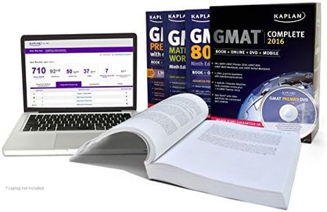 Kaplan GMAT Complete 2016: The Ultimate in Comprehensive Self-Study for GMAT: Book + Online + DVD + Mobile