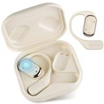 Aolcev Wireless Earbuds Open-Ear Headphones Bluetooth Earphones with ENC Noise Cancelling Mic 40 Hours Playtime Deep Bass Wireless Headphones With Ear Hooks Wireless Open Ear Earbuds for Sport Running