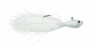 Spro SBTJW-1/2 Prime Bucktail Jig, 1/2-Ounce, White