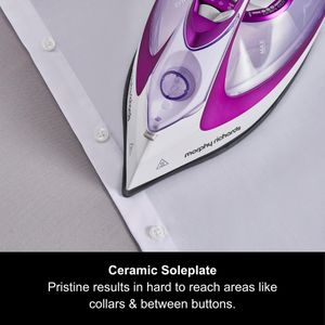 Morphy Richards TurboGlide Steam Iron – Purple