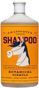 JR Liggett’s Liquid Botanical Horse Shampoo for Sensitive Skin - 100% Detergent-Free, Non-GMO Formula - Gently Deep Cleans and Nourishes Healthy Skin, Mane & Tail - 16.9 fl oz