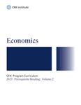 2025 CFA® Program Prerequisite Reading Volume 2: Economics